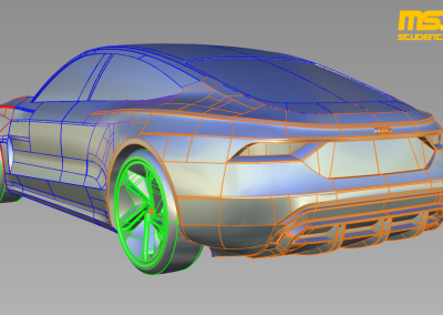 Bansi Patadiya Audi Etron GT Autodesk Alias Student Work