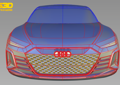 Bansi Patadiya Audi Etron GT Autodesk Alias Student Work